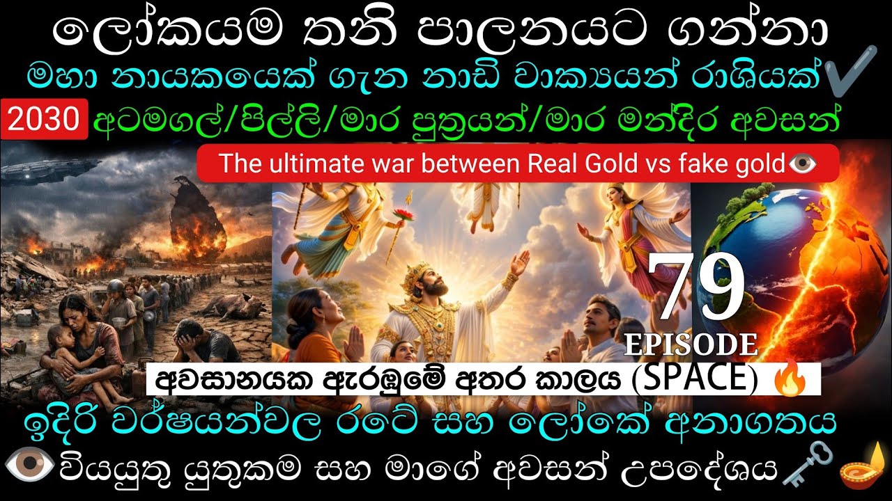 👁️ දියසේන කුමාරයා 79 | 2026 ඉරාණ යුද්ධය සමග ලෝකය ගමන් කරන දිශාව සහ නාඩි වාක්&zwj;යයේ පුදුම කරුණු