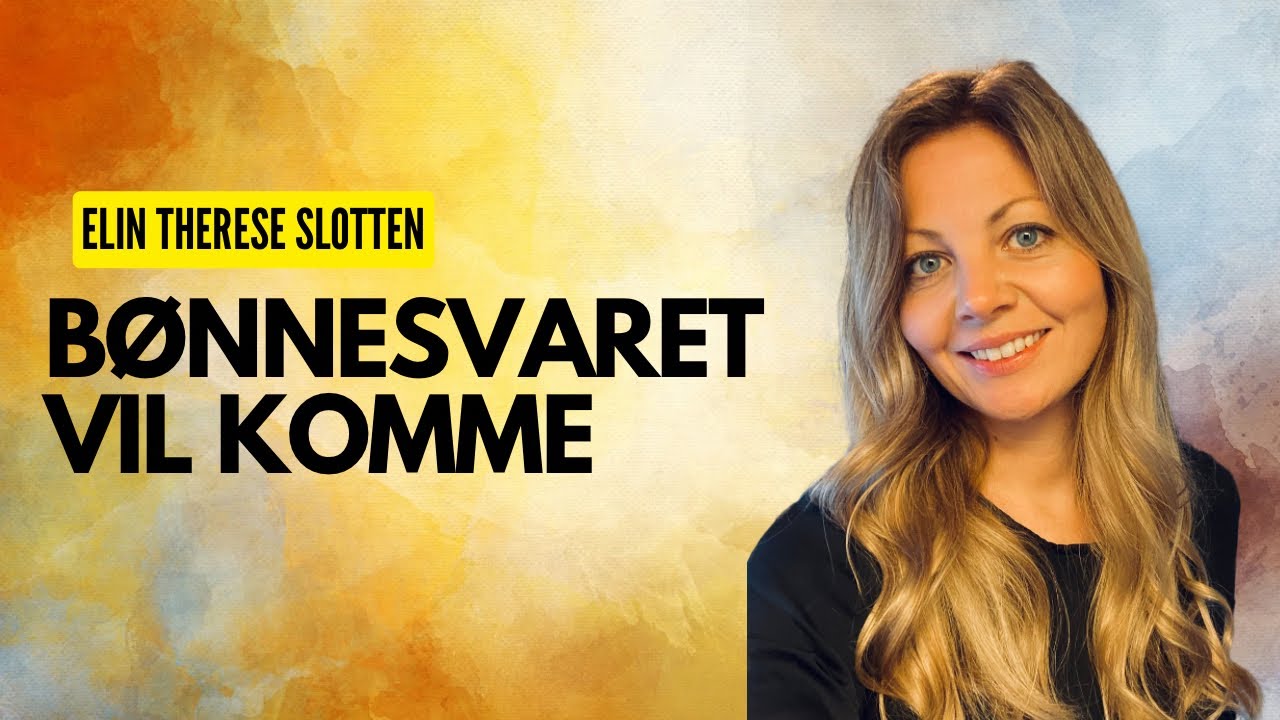 Det er en tid for å så i bønn og en tid for å høste inn bønnesvar.