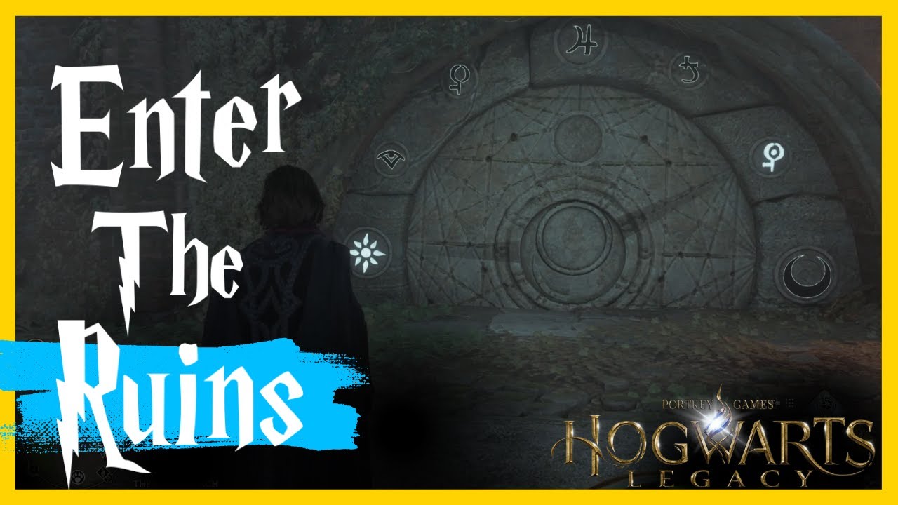 Hogwarts Legacy - Find A Way To Enter The Ruins GUIDE (A Bird In The Hand)