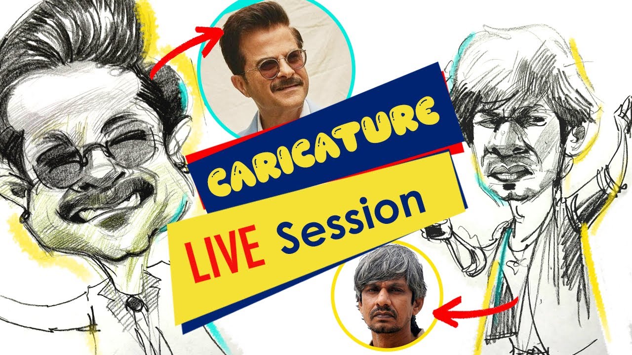 Caricature Tutorial for Beginners || Caricature Live Session 