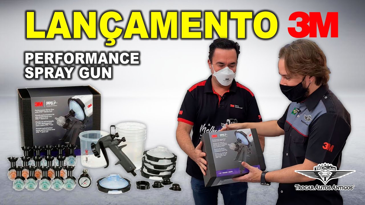 LANÇAMENTO | Nova pistola de Pintura: Performance Spray Gun com PPS™ 2.0 | UNBOXING e TESTE completo