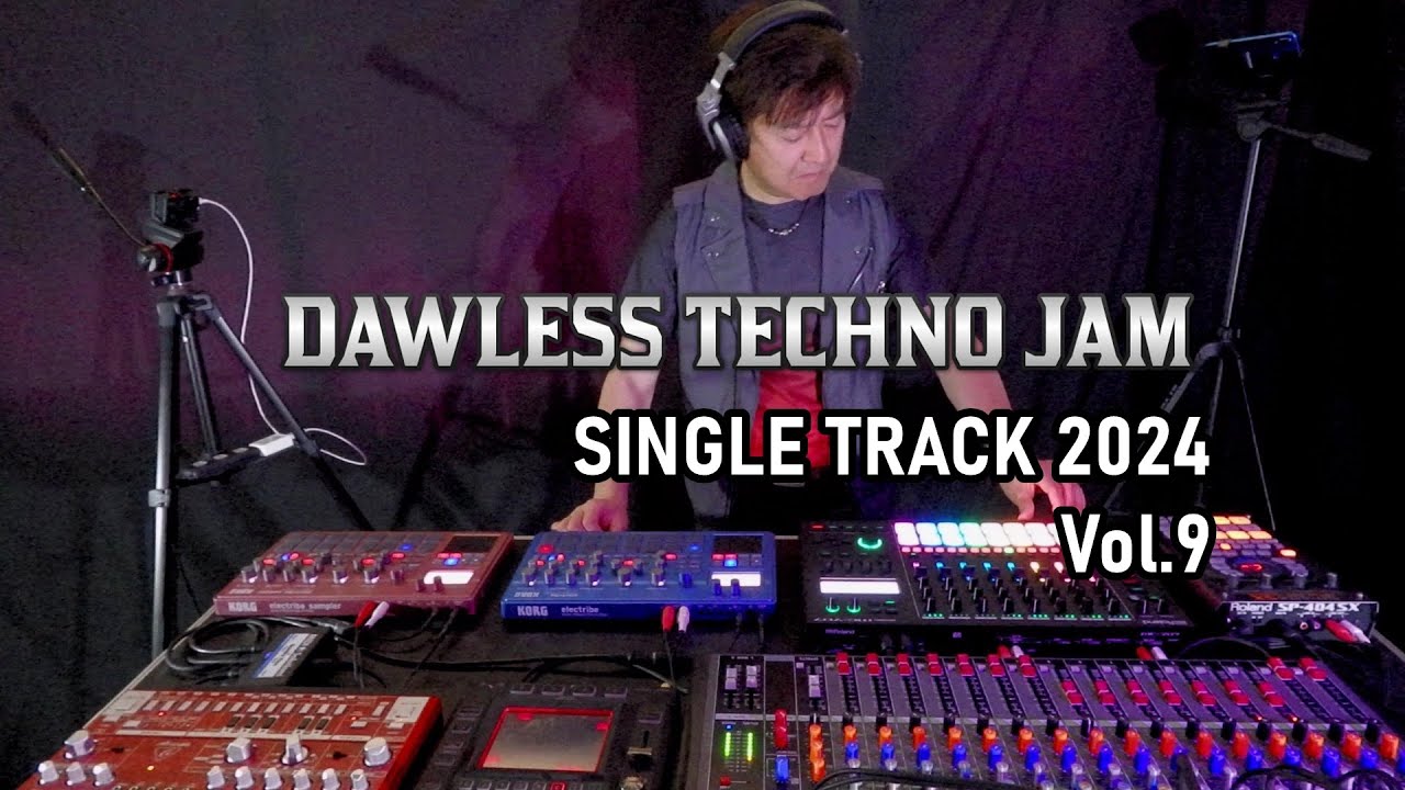 Machine DJ, Acid Techno Dawless Groovebox jam, Track title ”Never Stop Dancing”