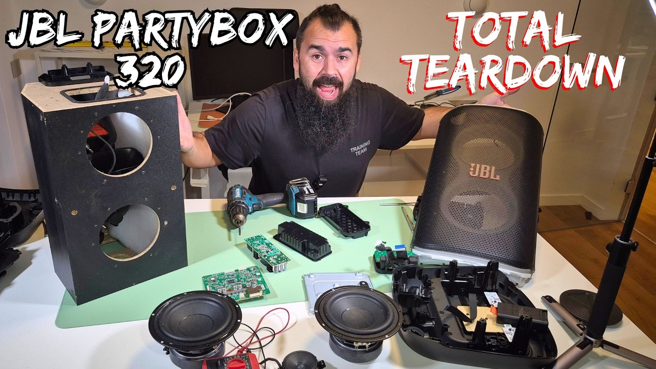 JBL Partybox 320 TOTAL Teardown