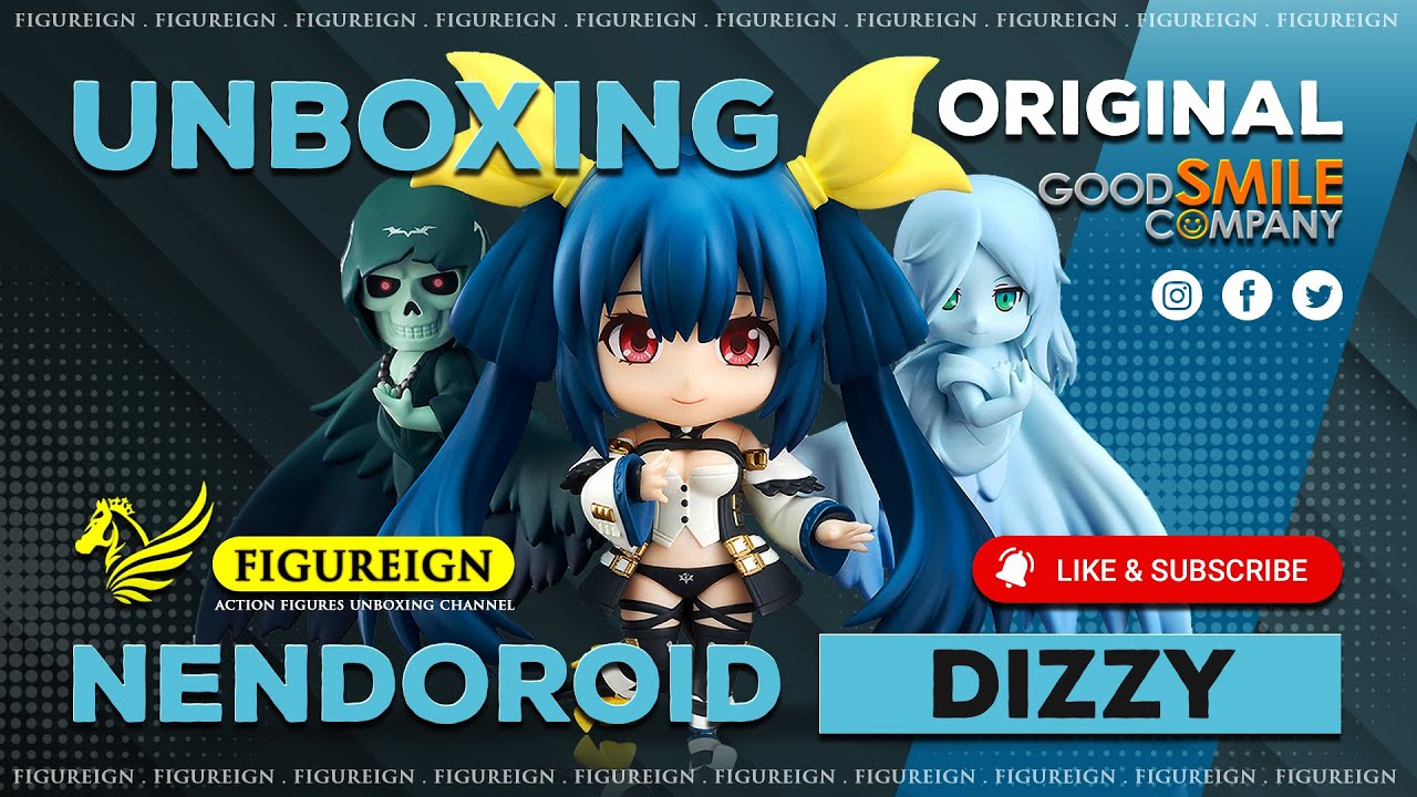 [EP 44] Unboxing Nendoroid Dizzy | Guilty Gears Epic Seven Action Figure Review