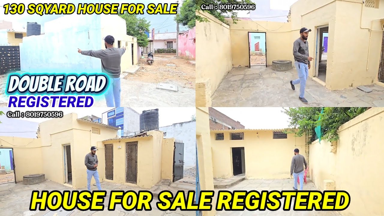 HOUSE FOR SALE IN ERRAKUNTA HYDERABAD || 130 SQYARD