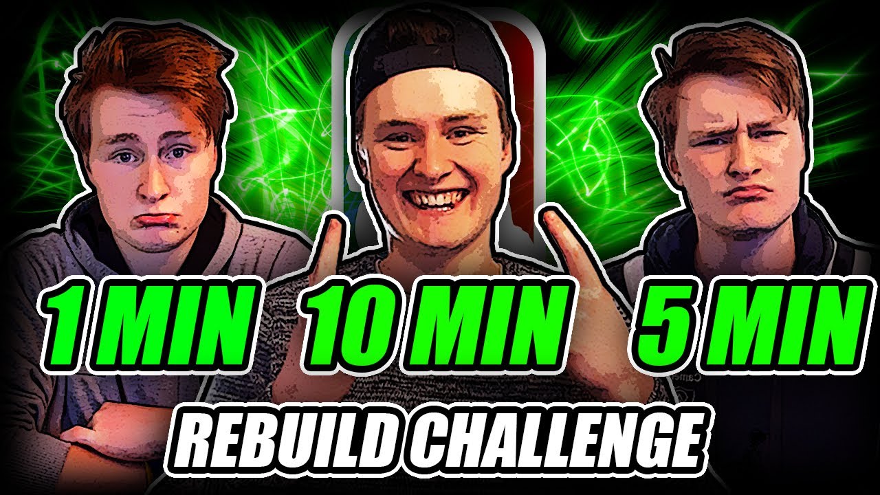 REBUILDING A TEAM IN 1 MINUTE, 5 MINUTES & 10 MINUTES!!