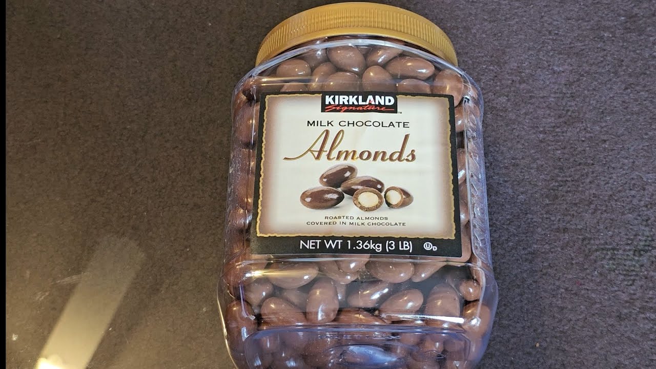 Costco Sale Item Review Kirkland Signature Milk Chocolate Almonds Taste Test