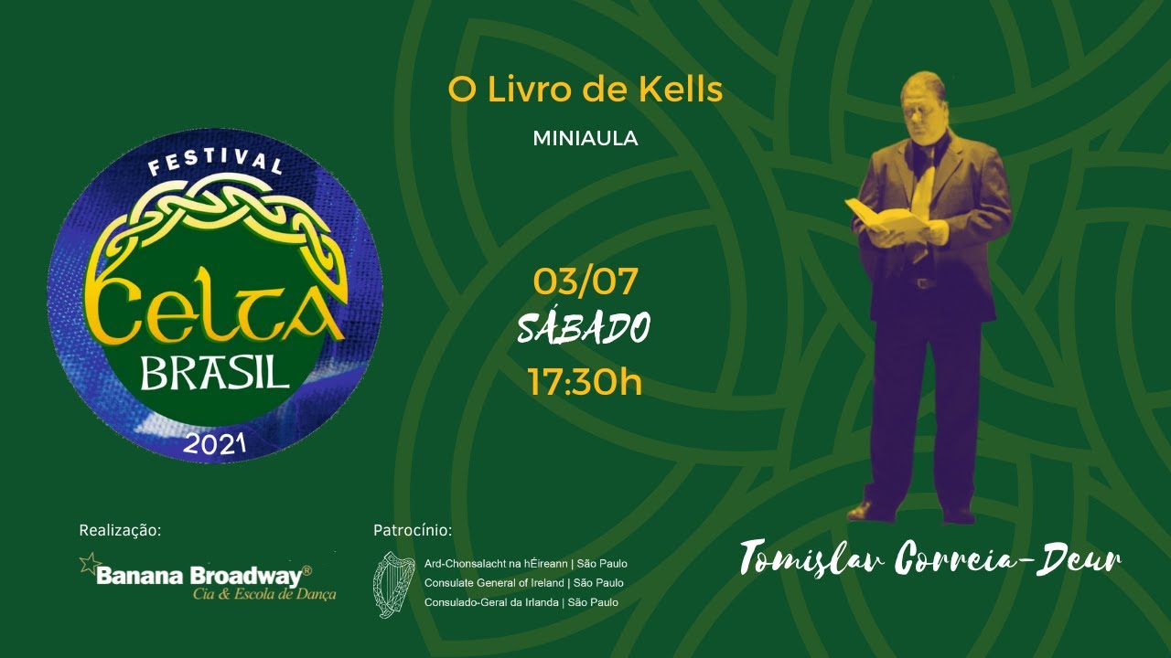 O Livro de Kells - miniaula de literatura