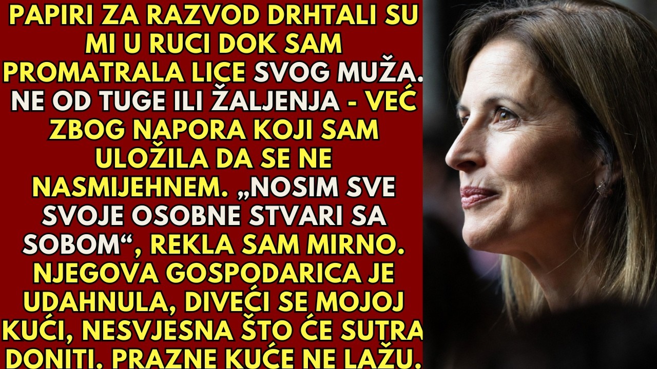 Moj nevjerni muž rekao je: 