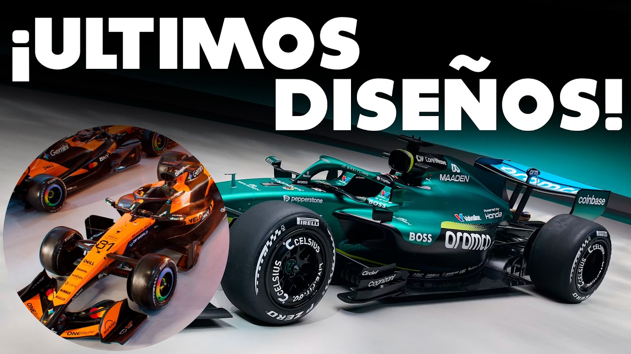 ÚLTIMOS DISEÑOS REVELADOS, EXHIBICIÓN DE LA F1 LLEGA A MÉXICO, LA CHECONETA ES UNA REALIDAD Y MAS.