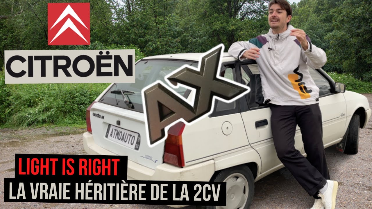 ESSAI - CITROËN AX, RÉVOLUTIONNAIRE !