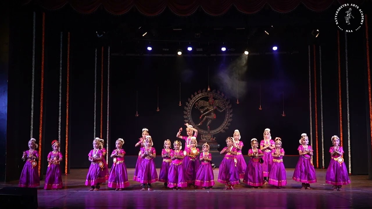 Shyamale Meenakshi by kids- ANUKRITI'24 At RAVINDRA KALAKSHETRA
