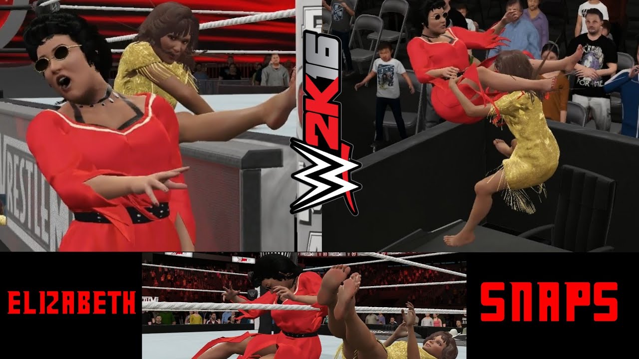 Miss Elizabeth SNAPS and attacks Sherri | WWE2K16 PC Mods | WWE2k16 PC Gameplay