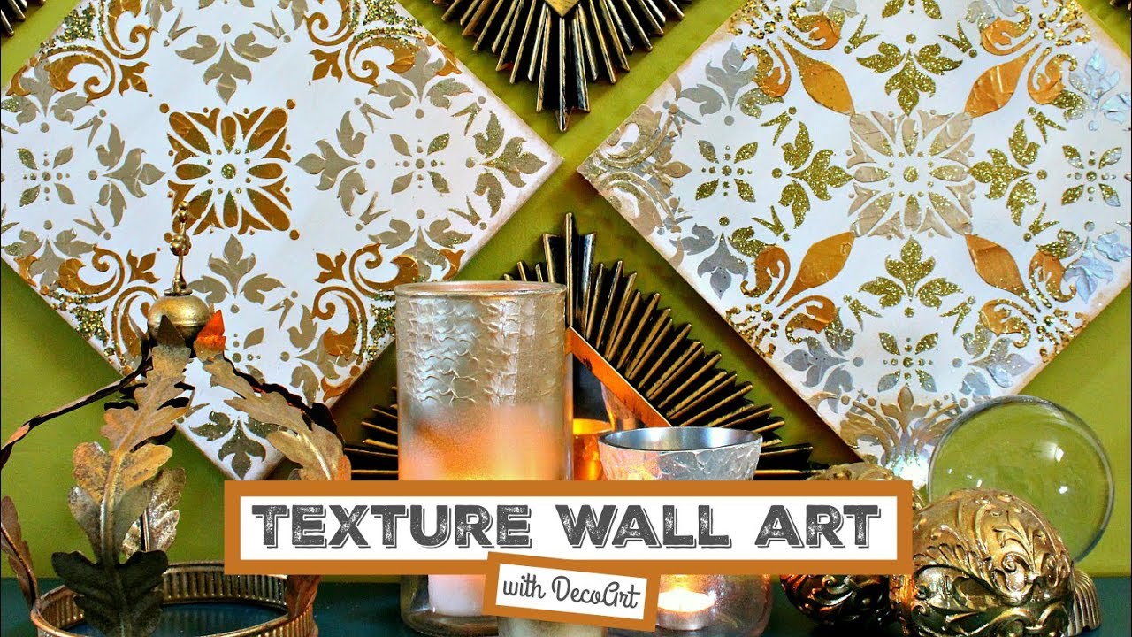 Wall Art with Americana Decor Texture