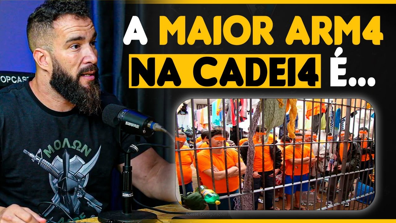 SE FIZER ISSO NA CADEI4 ACONTECE... | THIAGO SPARTA - POLICIAL PENAL | COP CAST