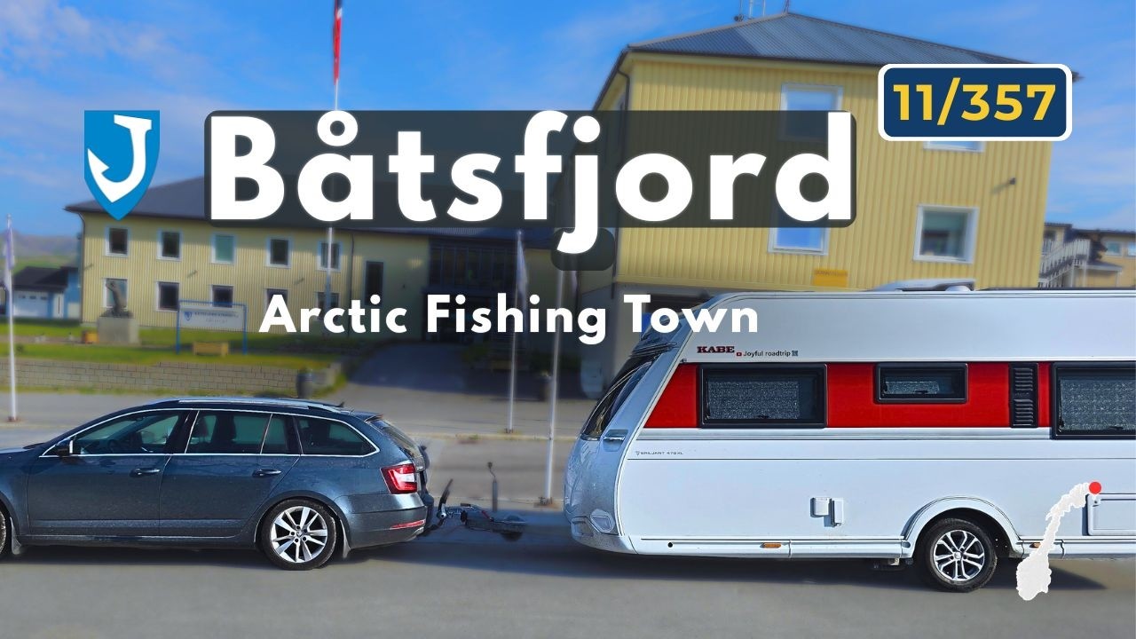 A Scary Moment on the Road — and a Stunning View in Båtsfjord.