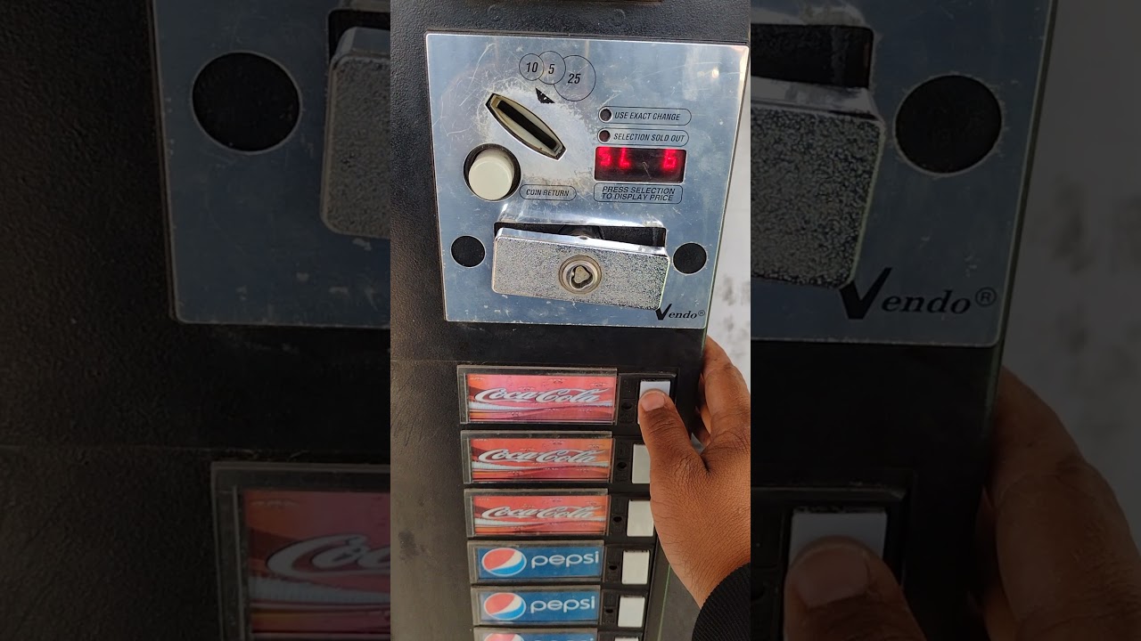 #vendo821 cambio de precio máquina de refrescos