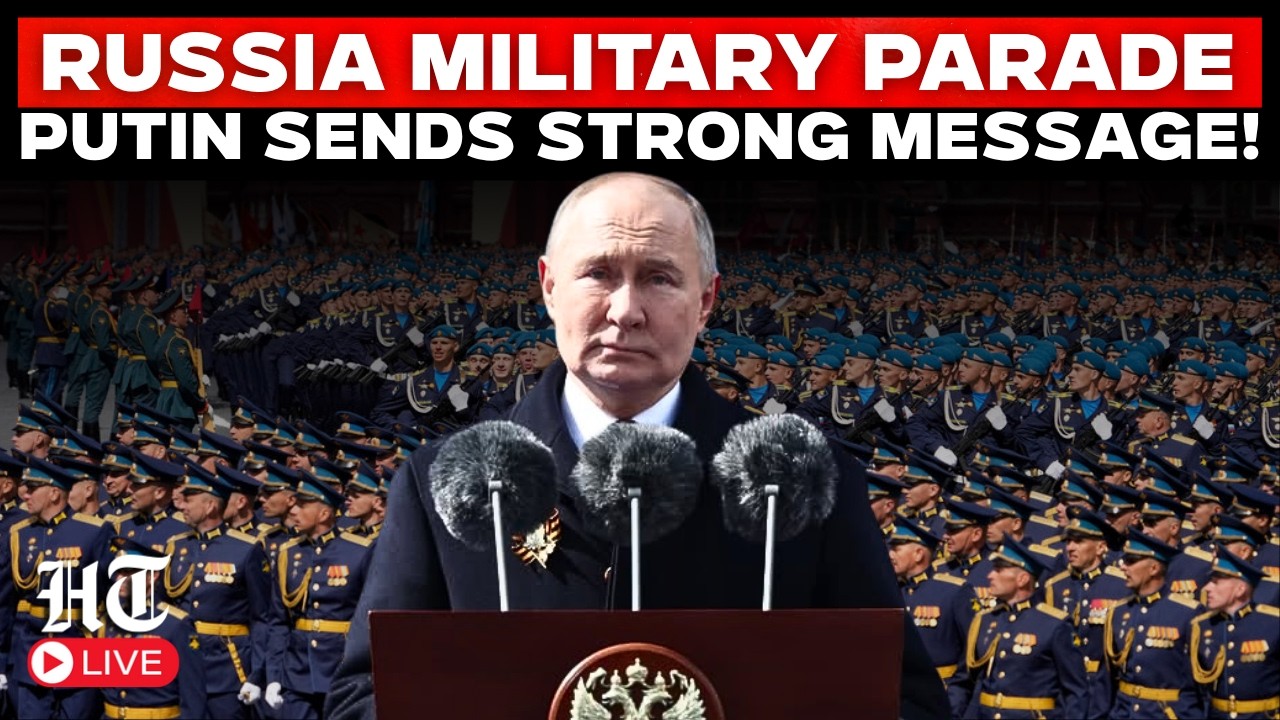 Russia Victory Day Parade LIVE | Vladimir Putin Delivers Key Speech at Moscow Military Parade