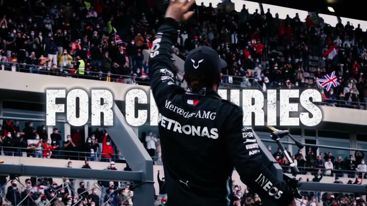 This is Sir Lewis Hamilton 