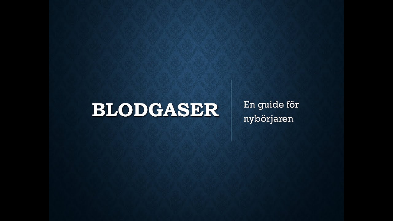 Blodgaser