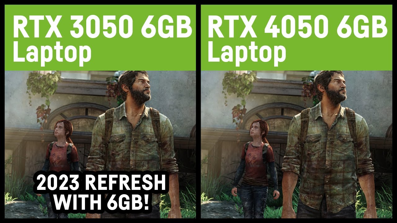 RTX 3050 6GB Mobile (2023 Refresh) vs. RTX 4050 Mobile - Laptop/Notebook