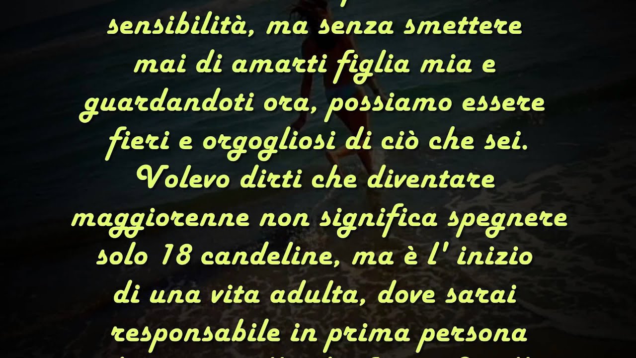 I miei 18 anni...