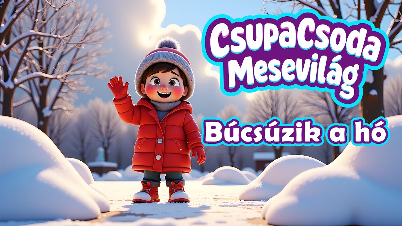 Búcsúzik a hó ❄️🌱 | Télbúcsúztató gyerekdal | Tavaszváró ovis dal | Vidám évszakos gyerekzene