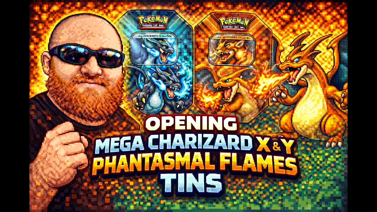 Opening the Mega Charizard X & Y Tins || Still hunting for the Charizard