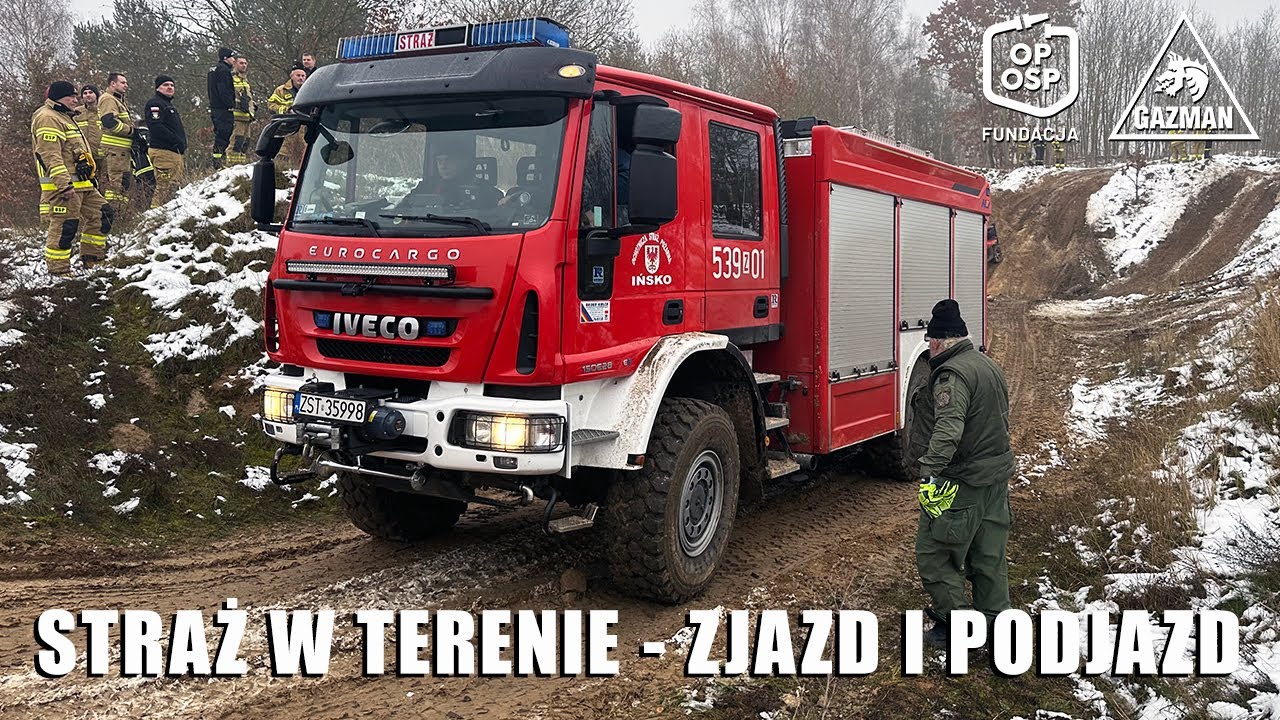 Straż w terenie - relacja ze szkolenia 09.12.2023 - Stargard, powiat stargardzki