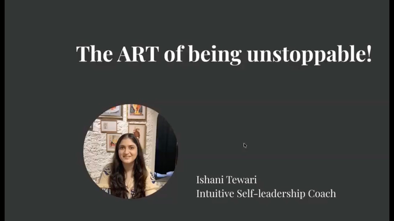 The art of being unstoppable | Day 27