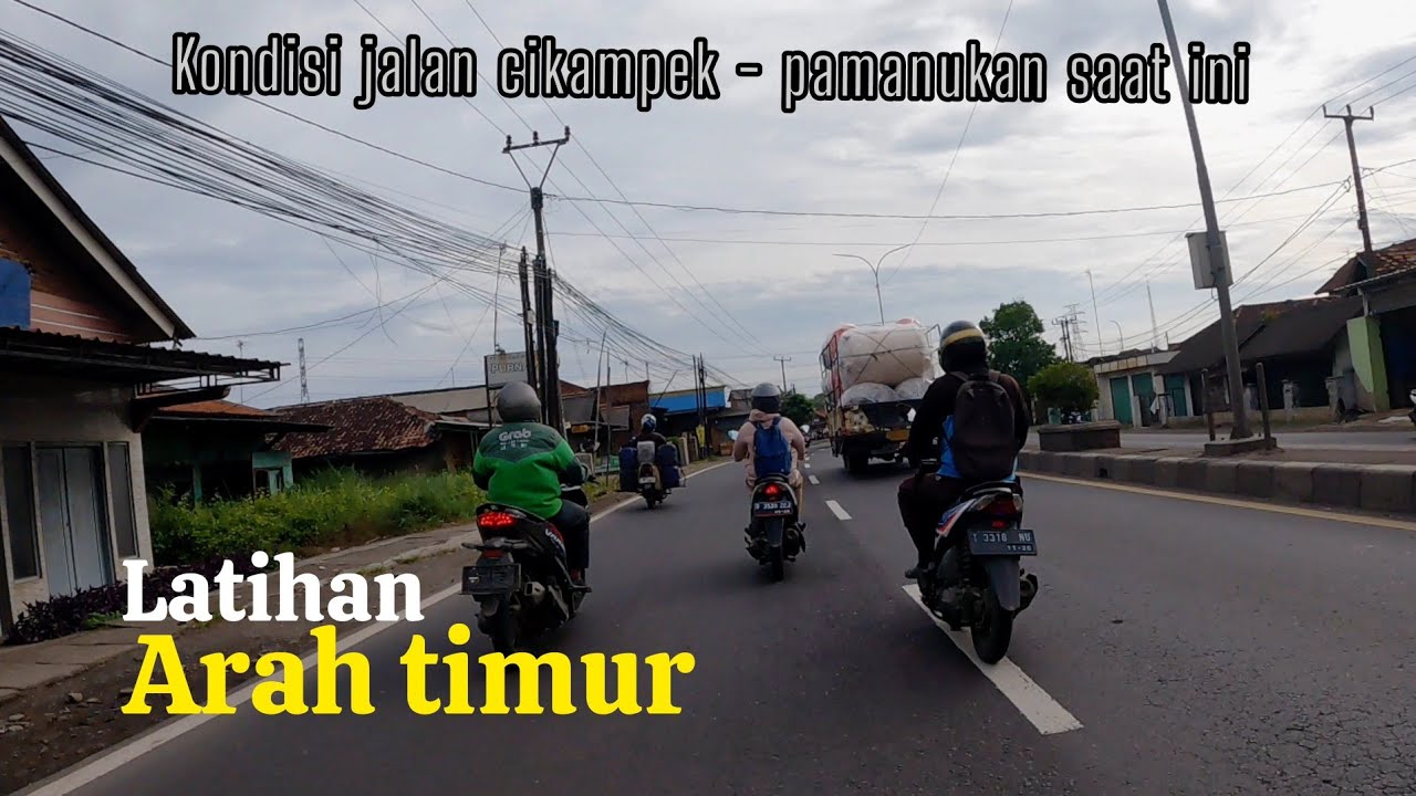 Kali ini latihannya ke timur sesuai dengan rute lomba