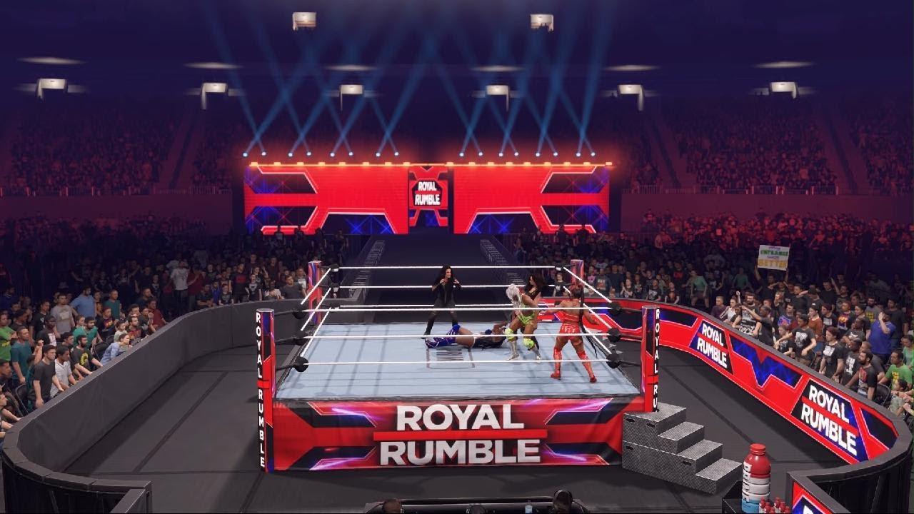 WWE 2K25 30 woman rumble