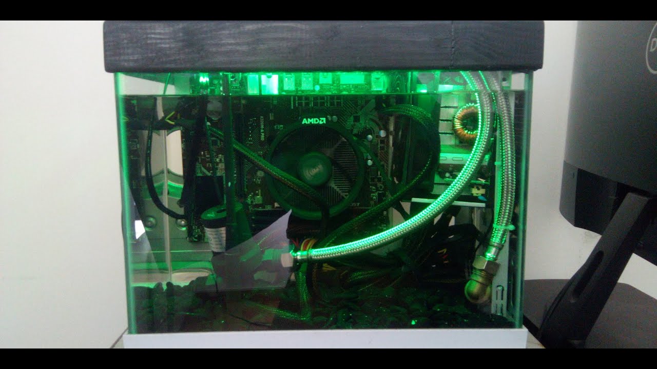PC immerg&eacute; bain d'huile Mineral Oil Submersion REX (Retour d'Exp&eacute;rience)