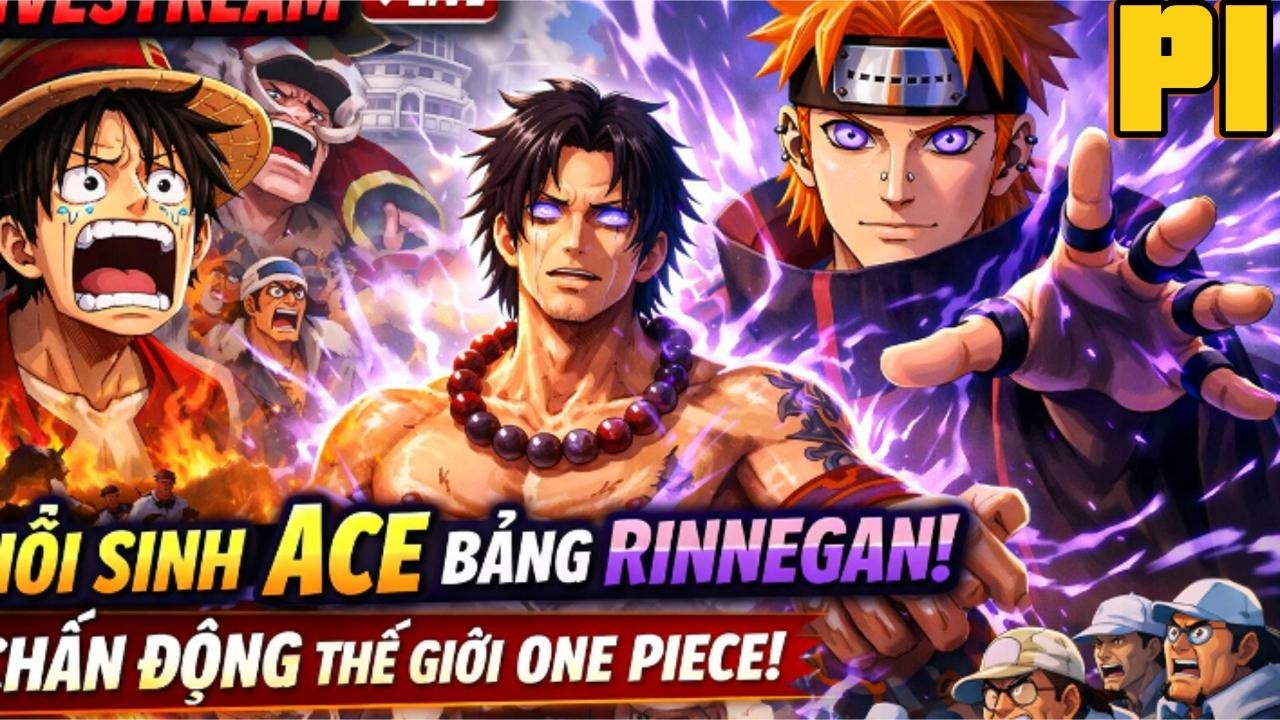 Livestream Đại Chiến Marineford Tôi Dùng Rinnegan Hồi Sinh Ace Khiến Cả Thế Giới One Piece Sợ | P1