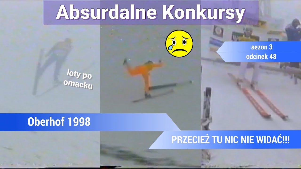 PRZECIEŻ TU NIC NIE WIDAĆ!!! - Oberhof 1998 - Absurdalne Konkursy #48