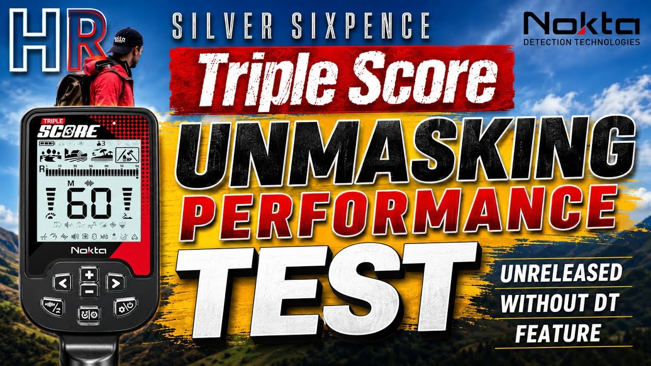 Производительность Nokta Triple Score при обнаружении препятствий | Предварительный образец - без...