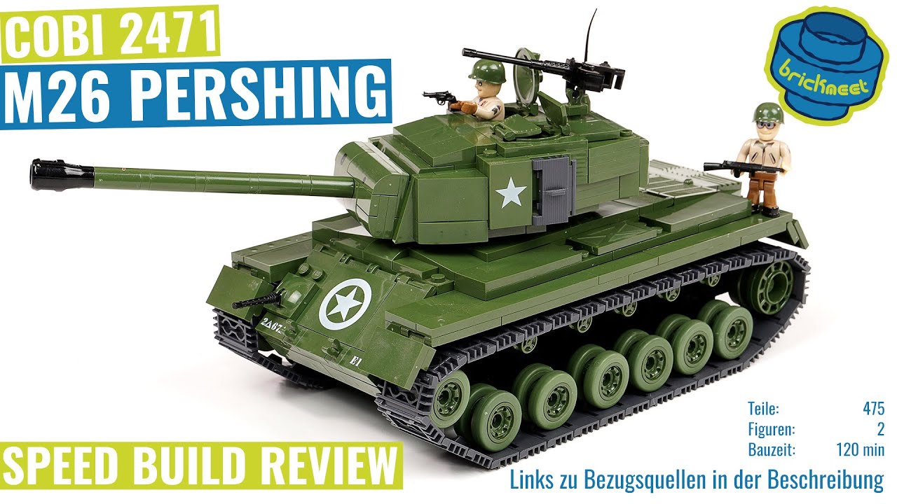 COBI 2471 - M26 Pershing - Speed Build Review