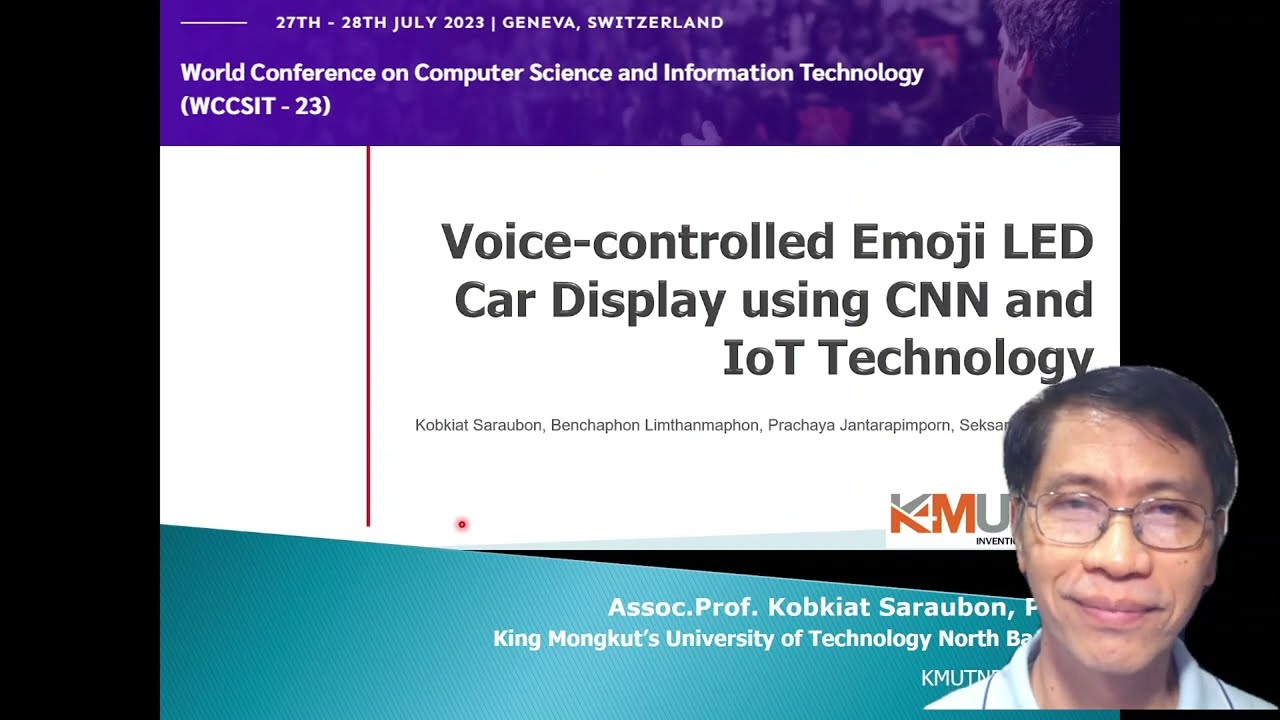Voice-controlled Emoji Car Display using CNN and IoT Technology