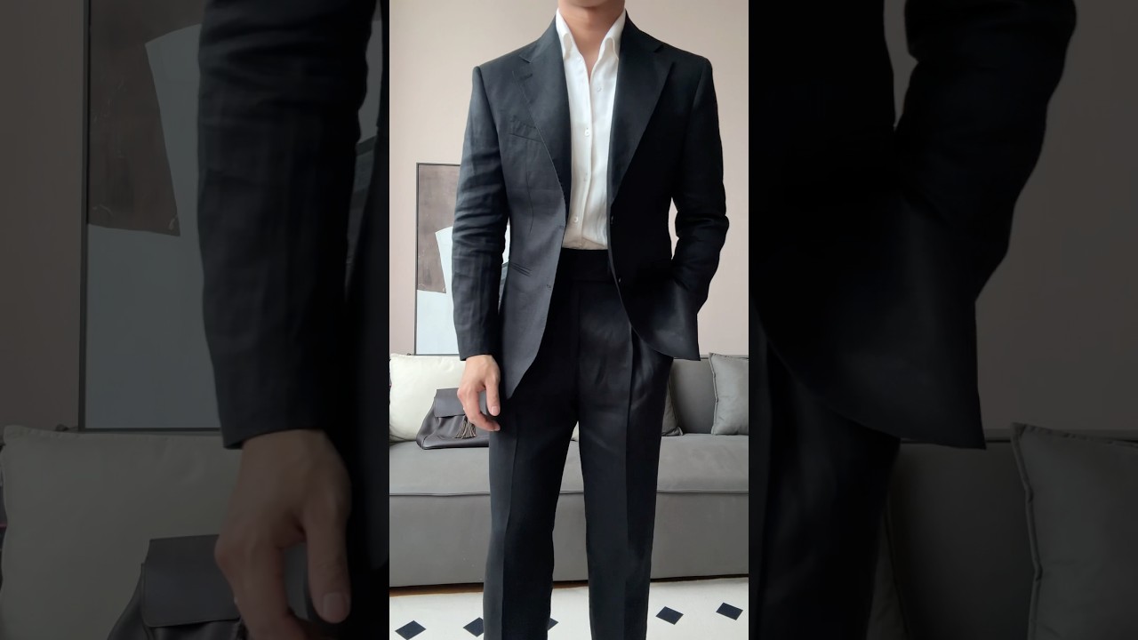 Havana Linen Suit #blazer #suit #harold #fashion