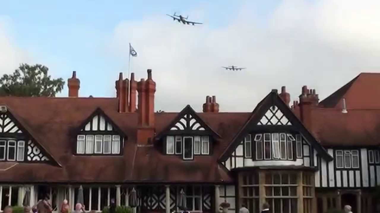Two Lancs Over Petwood