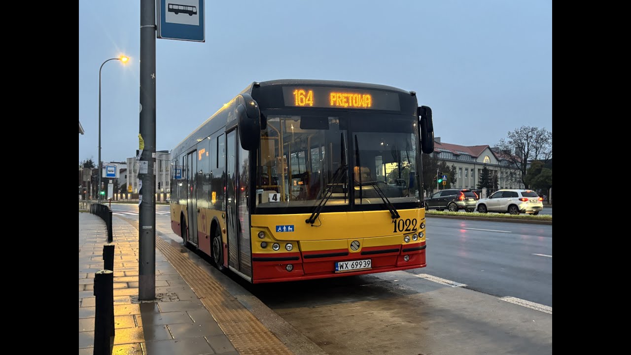 Solbus SM10 #1022 MZA Warszawa na 4/164