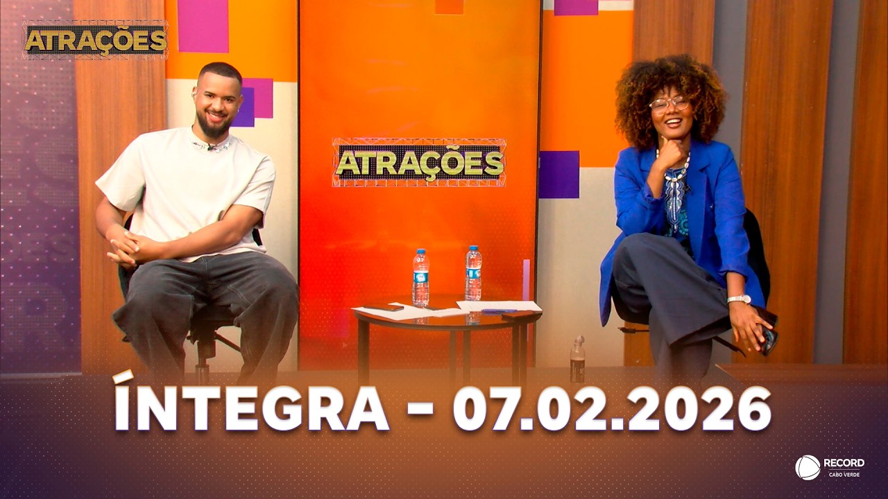 ATRAÇÕES ÍNTEGRA - 07.02.2026: Com SixmTwo, Kennart Pontes e Yasmina