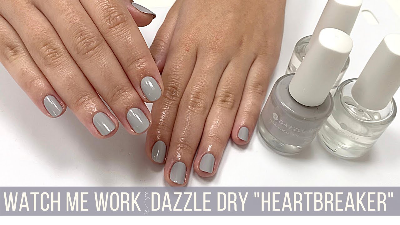 Классический маникюр с Dazzle Dry 