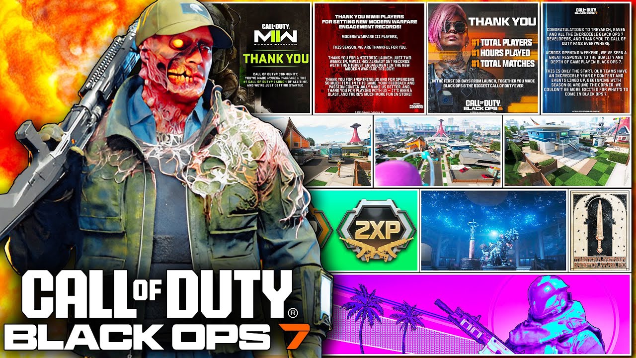 BLACK OPS 7 : WEEKEND DOUBLE XP, NUKETOWN 2025, CAMOUFLAGE SECRET, ASTRA MALORUM & &Eacute;V&Egrave;NEMENT !