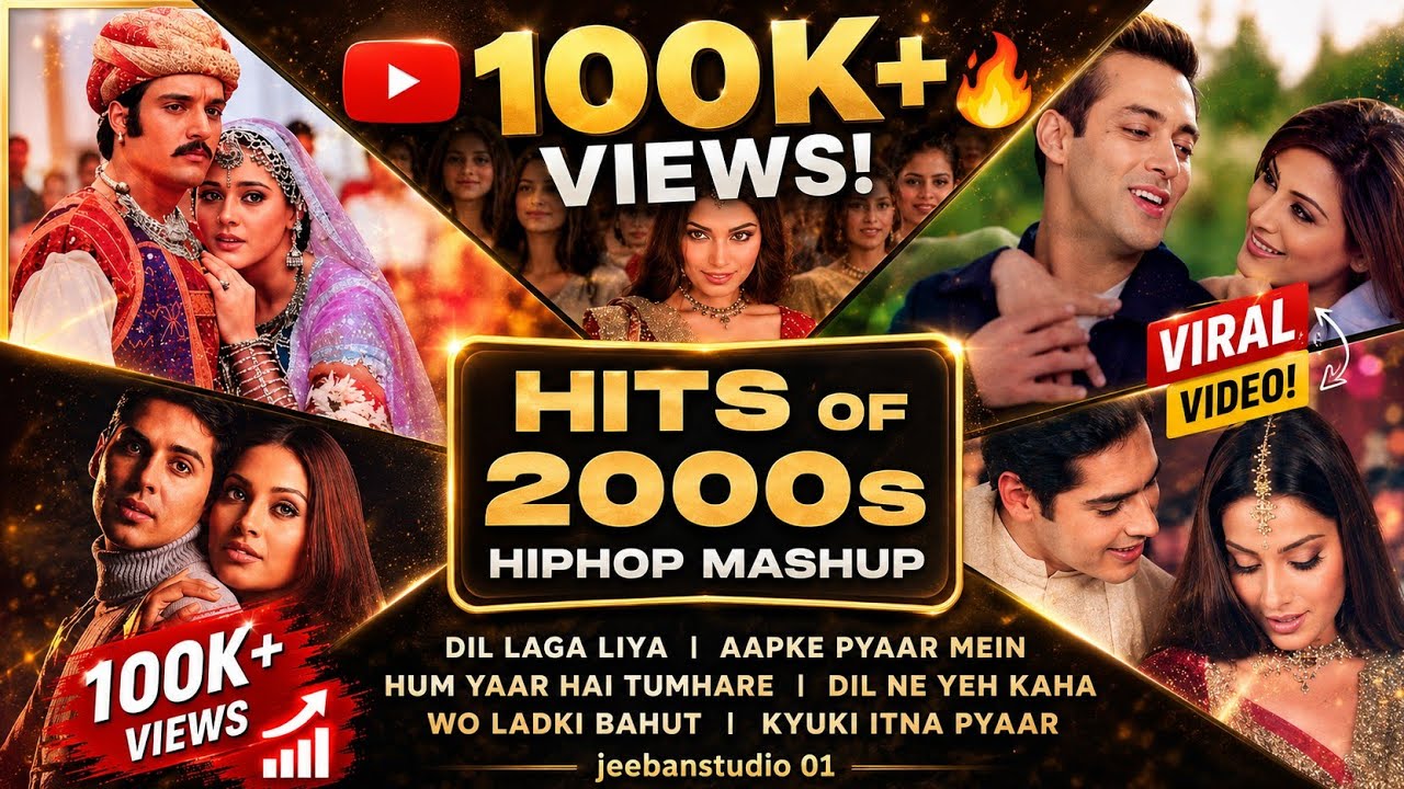 2000s Mashup | 90s Hip-Hop Mix| Dil Laga Liya | Aapke Pyaar Mein |Hum Yaar Hai Tumhare