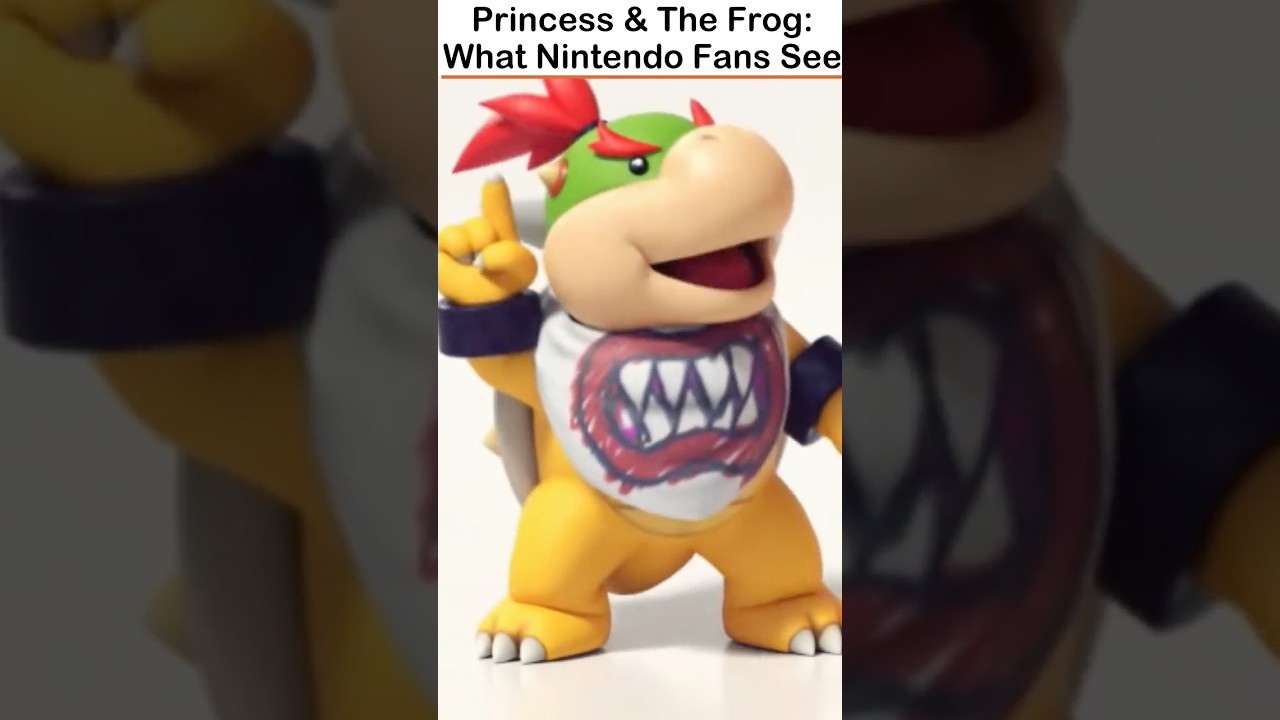 Disney Fans vs Nintendo Fans Watching The Princess and the Frog #mario #memes