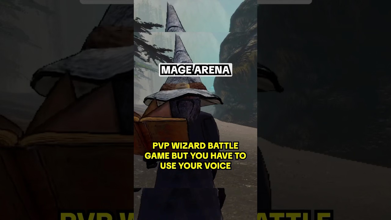 You Can Only Cast Spells With Your Voice! (Mage Arena)