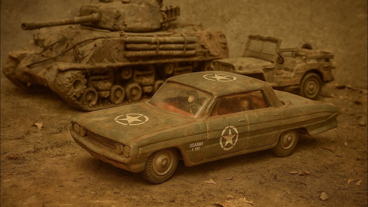 Military vehicle gets the custom touch diecast restoration 