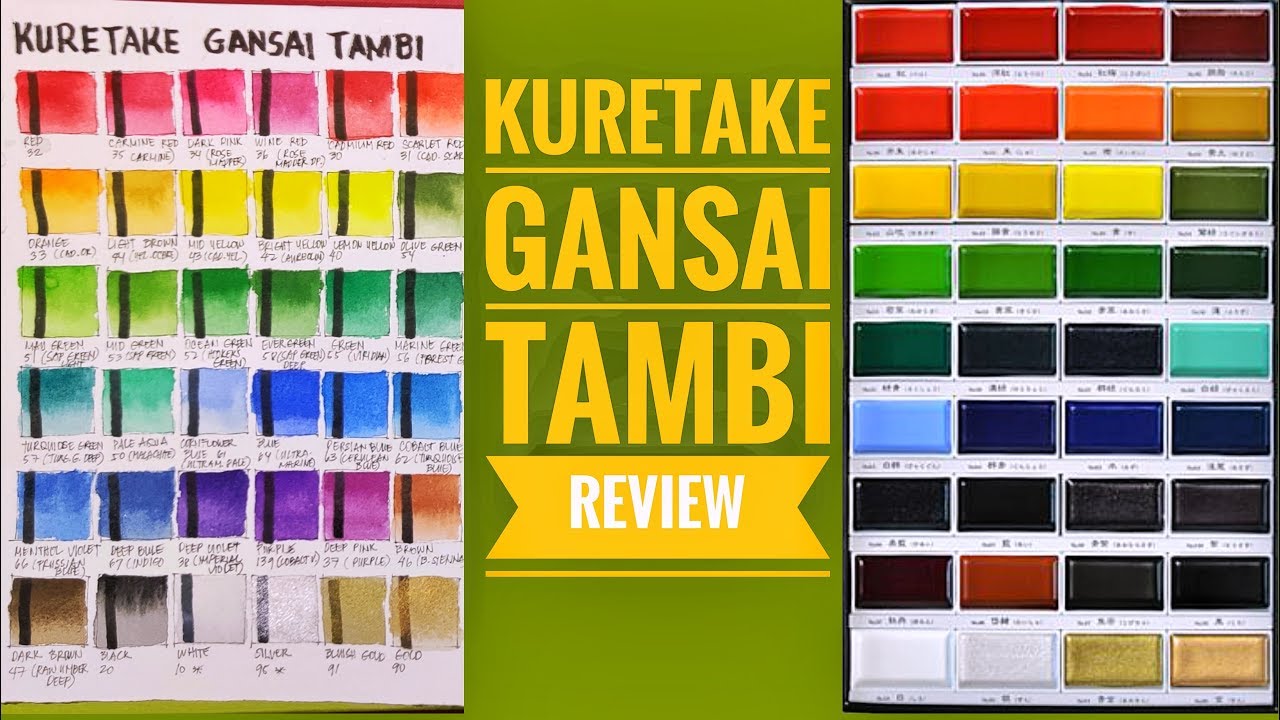 Kuretake Gansai Tambi 