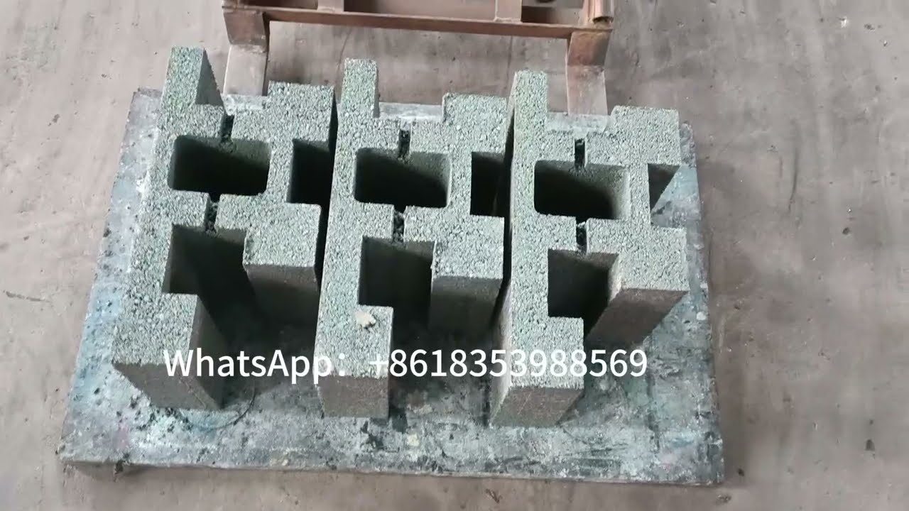 small automatic concrete cement vad vad block making machine price